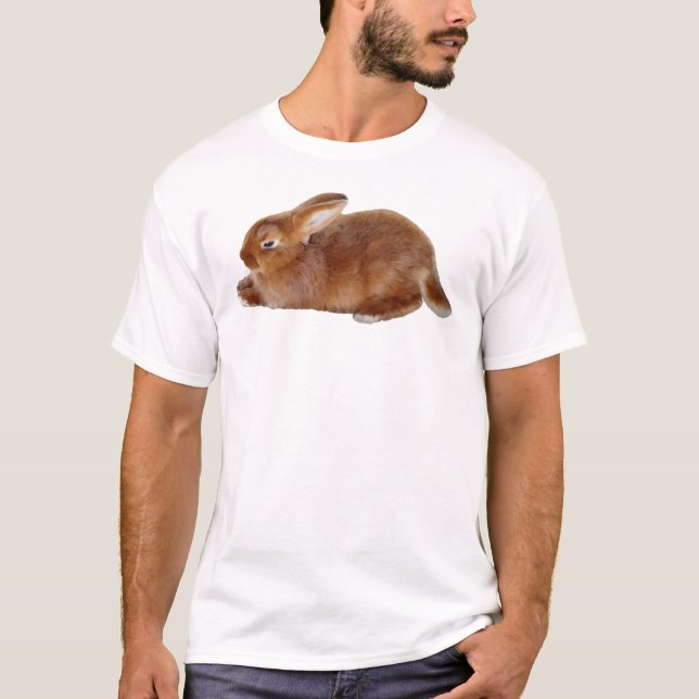 Camiseta Coelho Marrom (Frente)