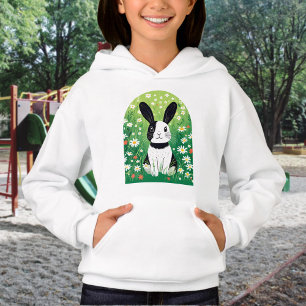 Camiseta Coelho Negro E Branco