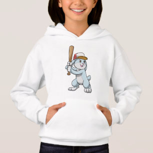 Camiseta Coelho no Baseball com Baco de Baseball