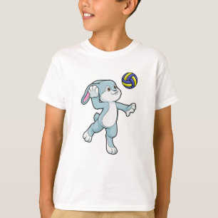 Camiseta Coelho no Esporte com Voleibol
