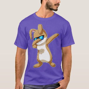 Camiseta Coelho no Hip Hop Dance Dab