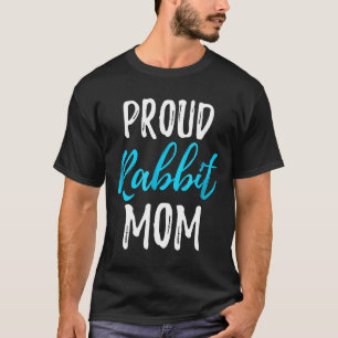Camiseta Coelho Orgulhoso Mãe Coelho Engraçado Ideia De Pre