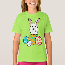 Camiseta Coelho páscoa em Ovos de Páscoa