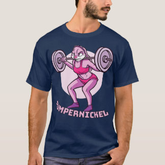 Camiseta Coelho Pumperníquel com Barragem Barbell