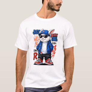 Camiseta Coelho Rebelde de Rua – Roupas Urbanas e Legais co