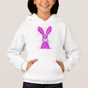 Camiseta Coelho rosa-rosado, coelho-roxo, lebre-d-água