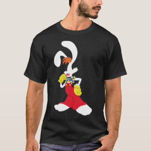Camiseta Coelho-roxo Camisa-T essencial