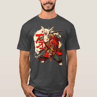 Camiseta coelho samurai