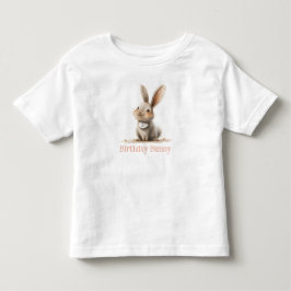 Camiseta Coelho Simples Fofo Aniversário Criança