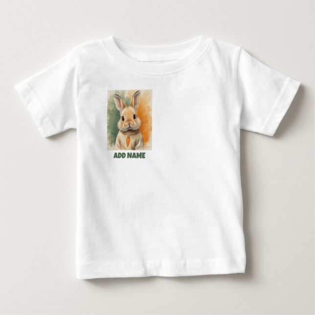 Camiseta Coelho Sonhos de Cenoura (Frente)