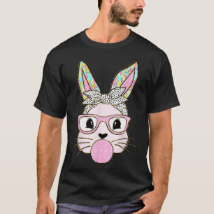 Camiseta Coelho soprando bolhas Páscoa dia corcunda