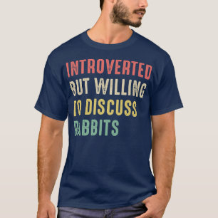 Camiseta Coelhos, Apresentados Mas Dispostos A Discutir Gui