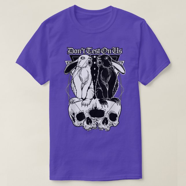 Camiseta Coelhos coelhos coelhos lua design  (Frente do Design)