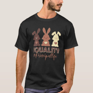 Camiseta Coelhos de Páscoa para Igualdade Coelhinhos