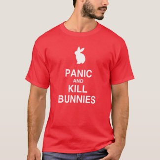 Camiseta Coelhos do pânico e do matar