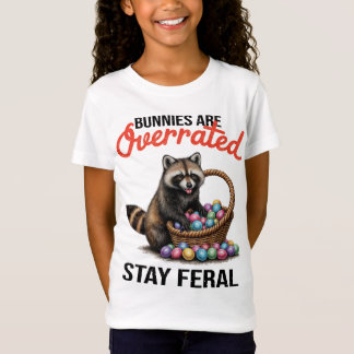 Camiseta Coelhos São Superestimados Fique Feral Meme de Ani