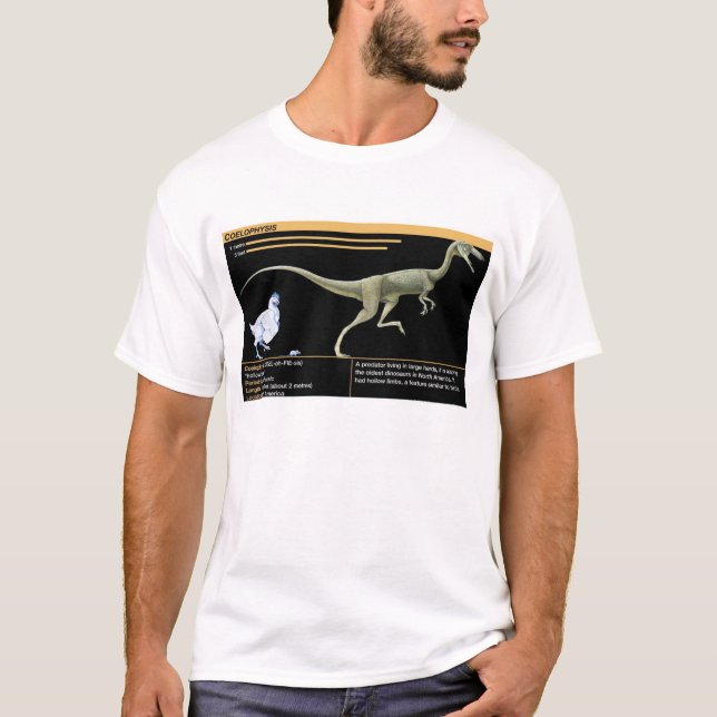 Camiseta Coelophysis (Frente)