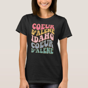 Camiseta Coeur d'Alene Idaho Coeur d Alene ID Coeur d'Alene