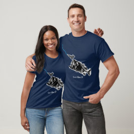 CAMISETA COEUR D'ALENE - UM PATRIOT DE IDENTIFICAÇÃO DE BAS