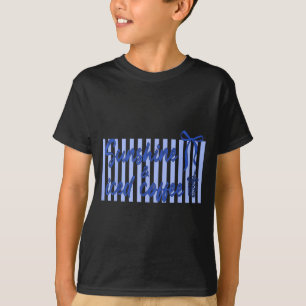 Camiseta Cofete laço café gelado e dia de sol todos