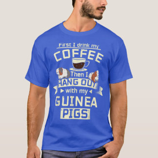 Camiseta Coffee and Guinea pig