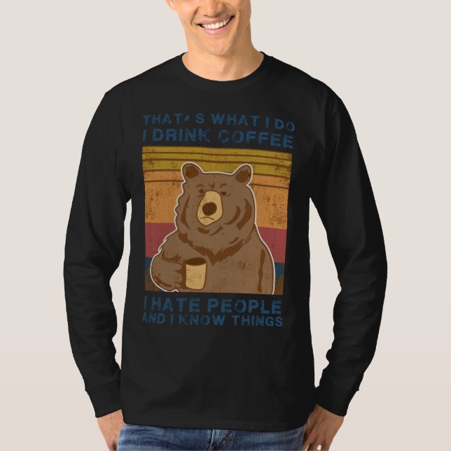 Camiseta Coffee bear (Frente)