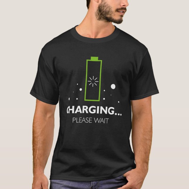 Camiseta Coffee Charging   Battery Graphic Plus Size   (Frente)