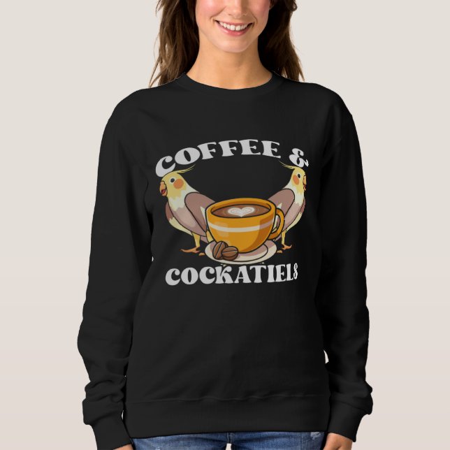 Camiseta Coffee & Cockatiels Caffeine Quarrion for Parrot O (Frente)