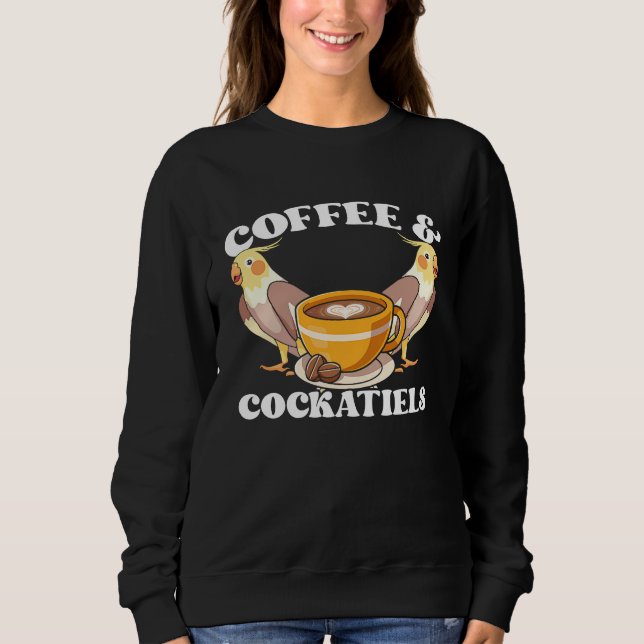 Camiseta Coffee & Cockatiels Caffeine Quarrion for Parrot O (Frente)