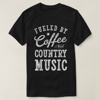 Camiseta Coffee & Country Music Vibes Tee