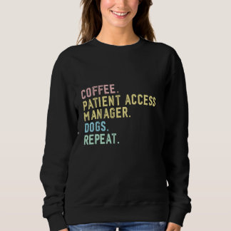 Camiseta Coffee Dogs Patient Access Manager