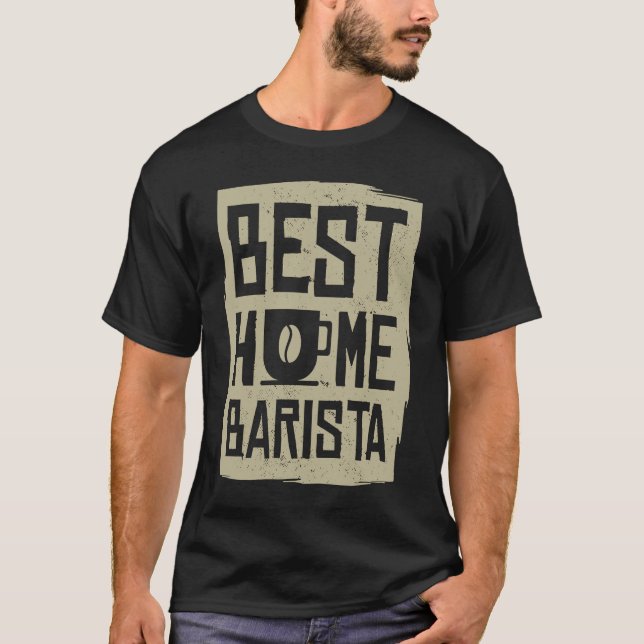 Camiseta Coffee  Espresso Barista Cappuccino Latte  2 (Frente)