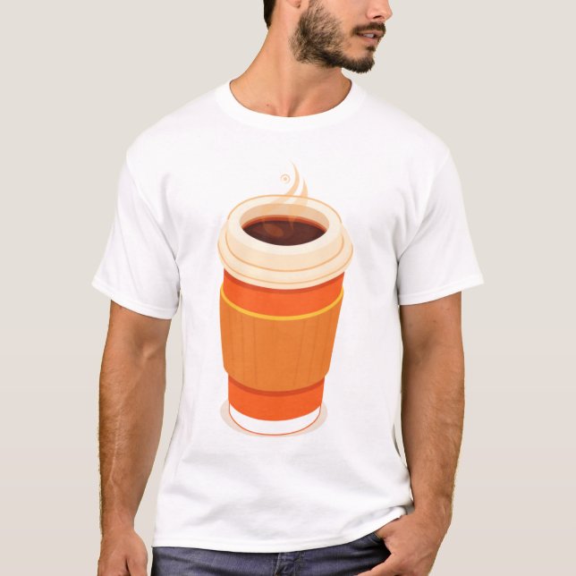Camiseta Coffee First Talk Later (Frente)