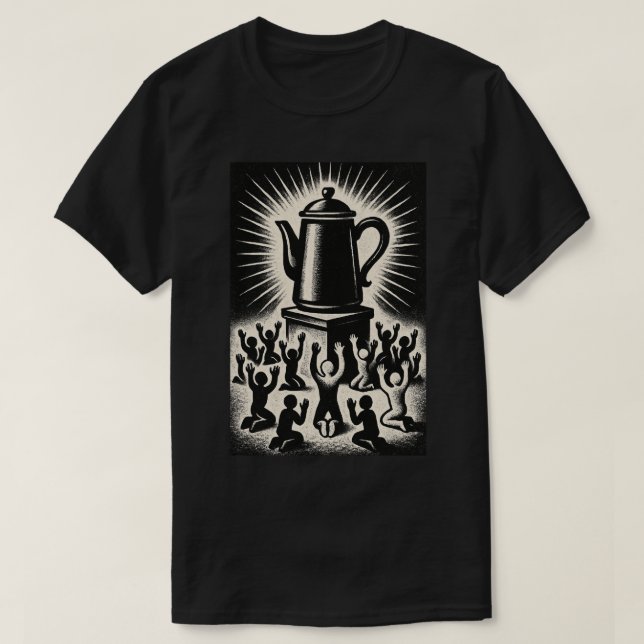 Camiseta Coffee Is My Religion – Worship Coffee (Frente do Design)