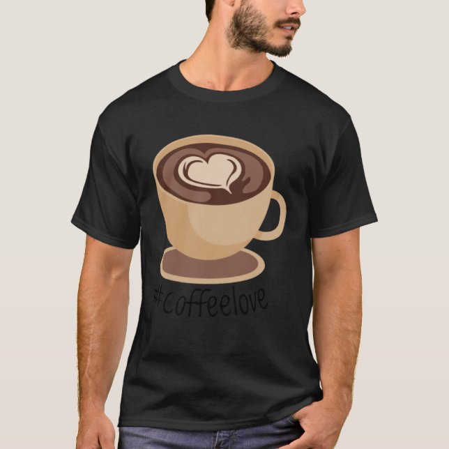Camiseta Coffee Love Coffee Arabica Beans Barista Roasting  (Frente)