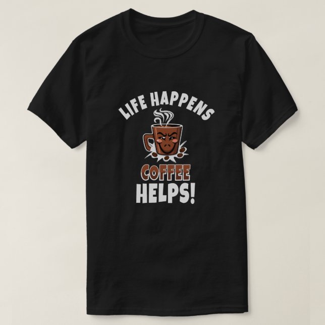 Camiseta Coffee Lover Coffee (Frente do Design)