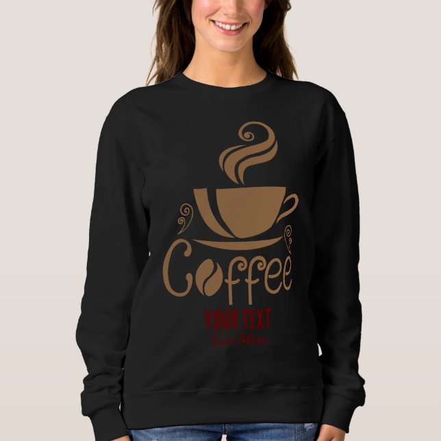 Camiseta Coffee Lover Design – Minimal Coffee Cup Graphic (Frente)
