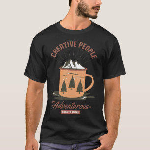 Camiseta Coffee Mug do Creative Pessoas Adventure