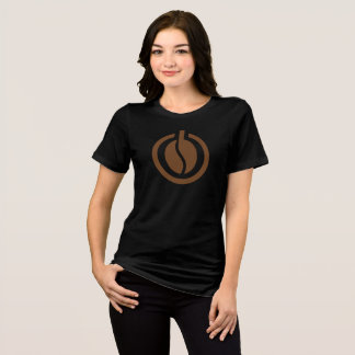 Camiseta Coffee Power Minimal Symbol Brown Design