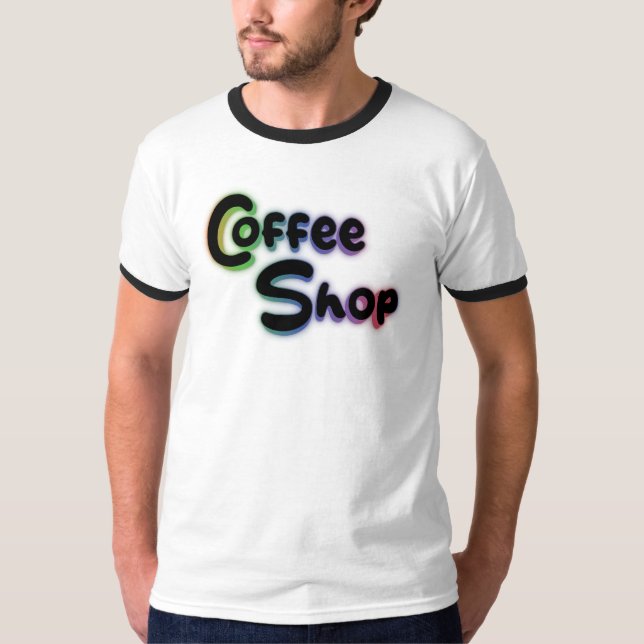 Camiseta Coffee shop (Frente)