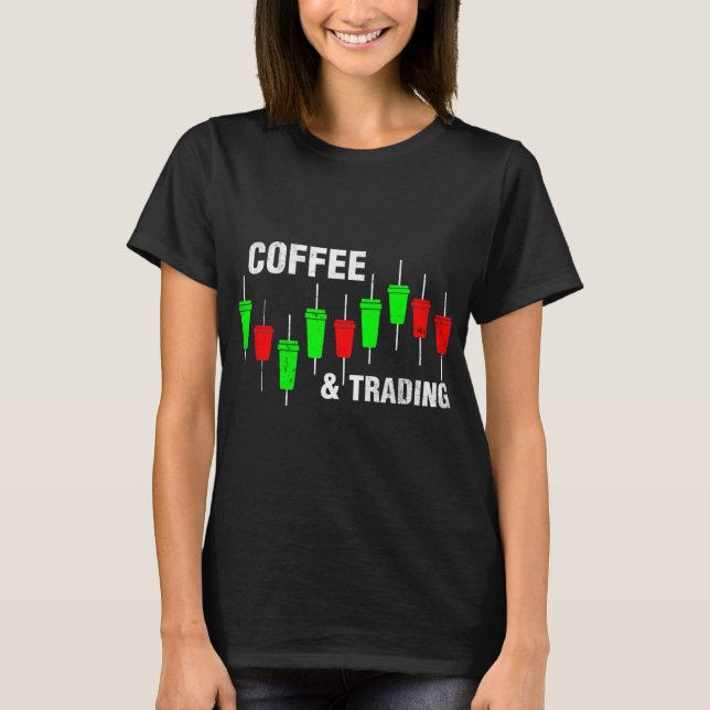 Camiseta Coffee Trading Pipes Forex Cfd Day (Frente)