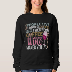 Camiseta Coffee Wine Quote Barista Legal Café Vinho 7