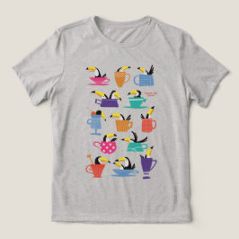 Camiseta Coffee with Toucans