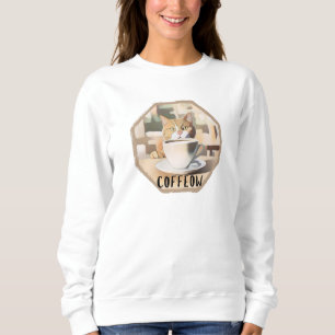 Camiseta Coffeow Ocupado Gato Bonito