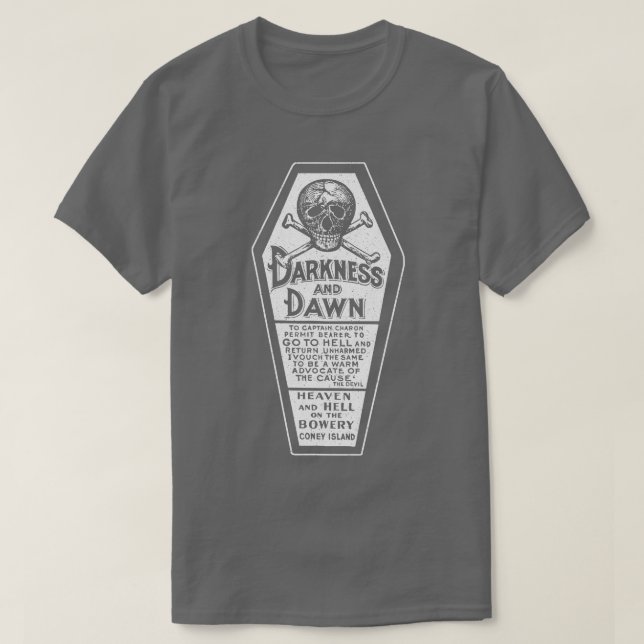 Camiseta Coffin do Inferno do Céu (Frente do Design)