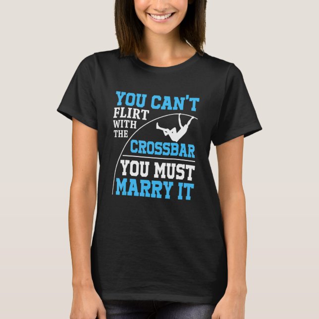 Camiseta Cofre de vara de pista e de campo (Frente)