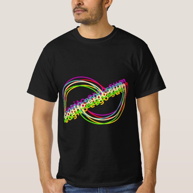 Camiseta Cogito Ergo Sum - Colorido (Frente)