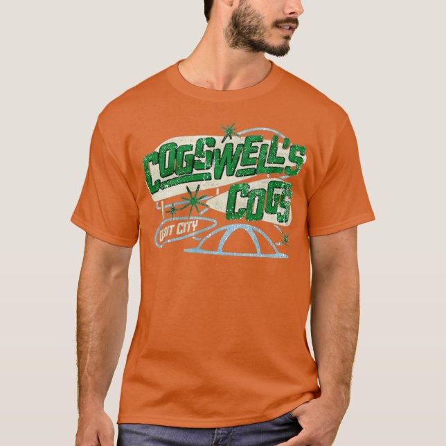 Camiseta Cogswell's Cogs (Frente)