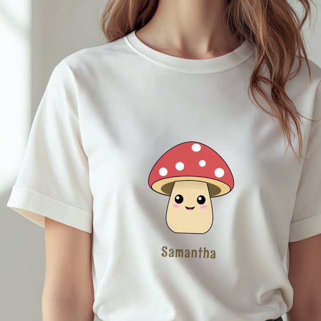 Camiseta Cogumelo (Cute Mushroom TShirt)