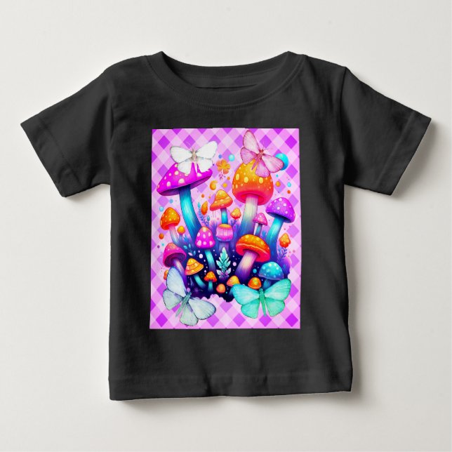 Camiseta cogumelo (Frente)